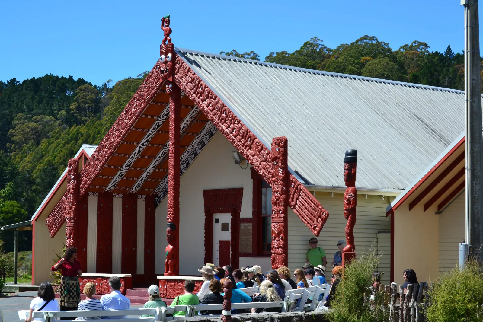 Whakarewarewa living Maori Village